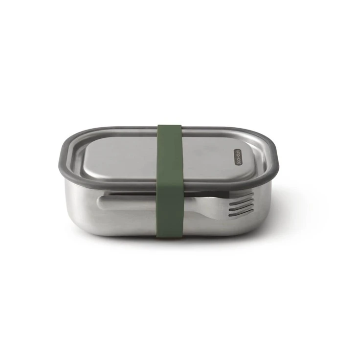 Custom Modern Design Reusable Metal Bread Box Bin Storage Food Tiffin Bento Stainless Steel Kids Children's Lunch Box Container 2000 - 7999 Sets $4.90 >=8000 Sets